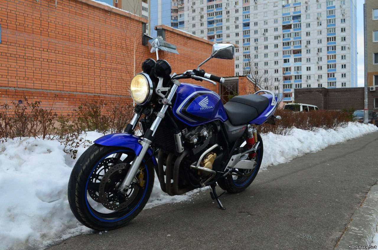 Cb400 спицованный